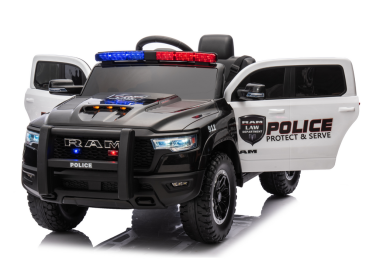 Kinder Elektroauto Dodge RAM Police