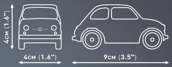 Cobi Fiat Abarth 595