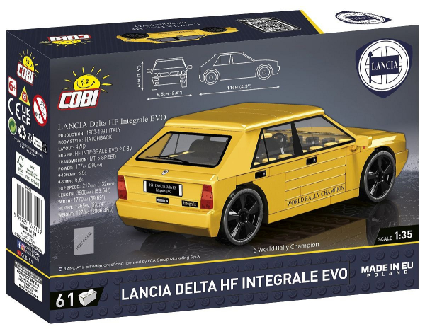 Cobi Lancia Delta HF Integrale EVO 1991