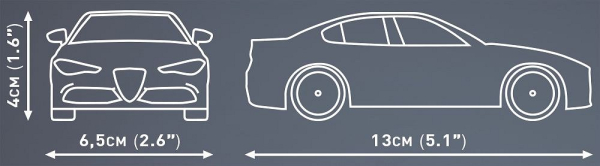 Cobi Alfa Romeo Giulia Quadrifoglio