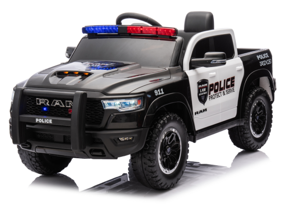 Kinder Elektroauto Dodge RAM Police