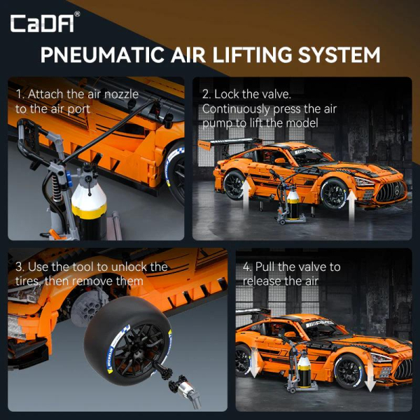 CaDA C64008W Mercedes AMG GT3